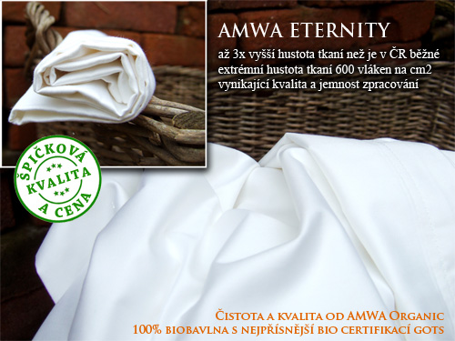 Prostěradla biobavlna Eternity